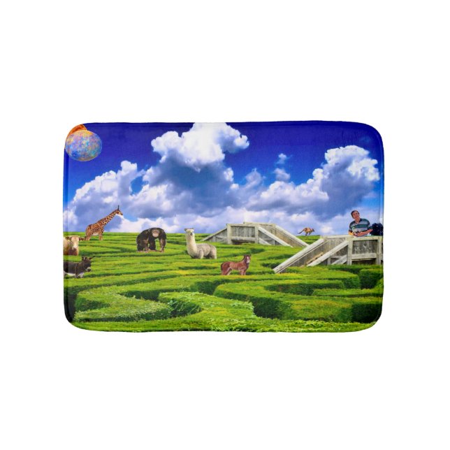 Tapete De Banheiro Planeta Animal (frente)