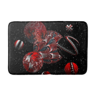 Tapete De Banheiro Planeta Vermelho