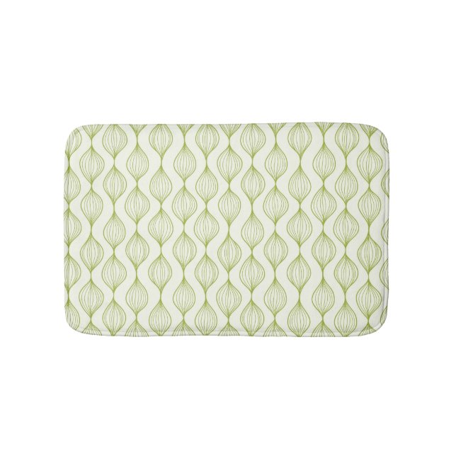 Tapete De Banheiro Plano de fundo verde vertical (frente)