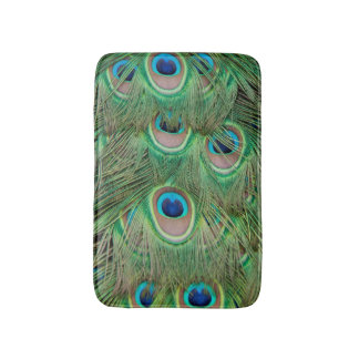 Tapete De Banheiro Plumagem de peacock