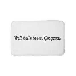 Tapete De Banheiro Poço olá! lá, esteira de banho lindo