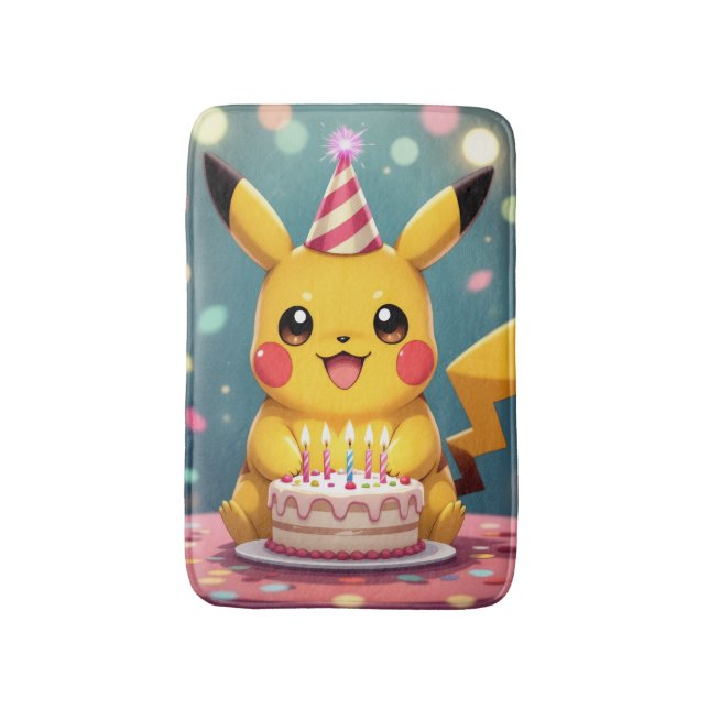 Tapete De Banheiro Pokémon und seine Treue Freunde (Frente Vertical)