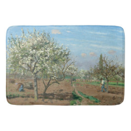 Tapete De Banheiro Pomar em Flor, Louveciennes Camille Pissarro