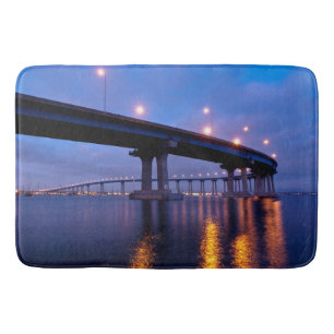 Tapete De Banheiro Ponte Coronado em Dusk