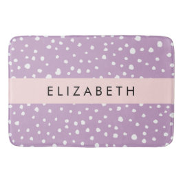 Tapete De Banheiro Pontos Dalmáticos Lilac, Pontos Dalmáticos, Seu No