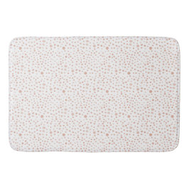 Tapete De Banheiro Pontos de Aquarela Confete de Coral
