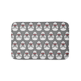 Tapete De Banheiro Poodle Pattern Engraçado
