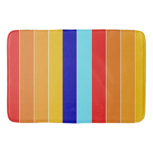 Tapete De Banheiro Pop Art Stripes Bermudas