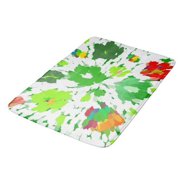 Tapete De Banheiro Pop de Arte de Aquarela (Angulado)