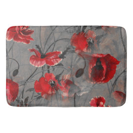 Tapete De Banheiro Poppy Haze