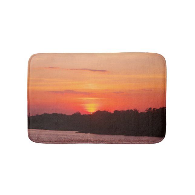 Tapete De Banheiro pôr do sol Savannah (frente)