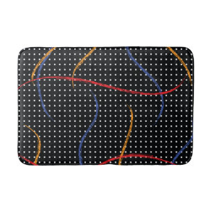 Tapete De Banheiro Portas e Splatter de Pintura Retroativa