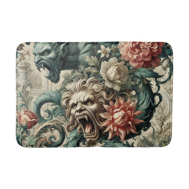 Tapete De Banheiro Postura de Perdição - Vitoriano Gótico (Frente)