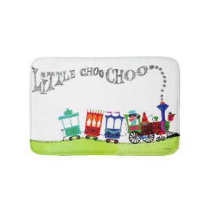 Tapete De Banheiro Pouco Choo Choo