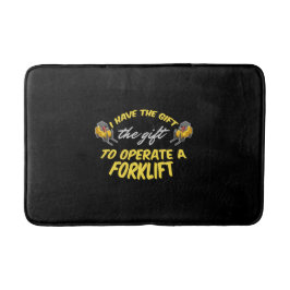 Tapete De Banheiro Presente de empilhadeira