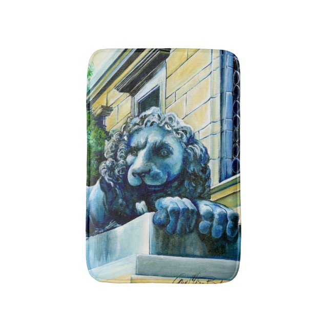 Tapete De Banheiro Previsto Felino (Frente Vertical)