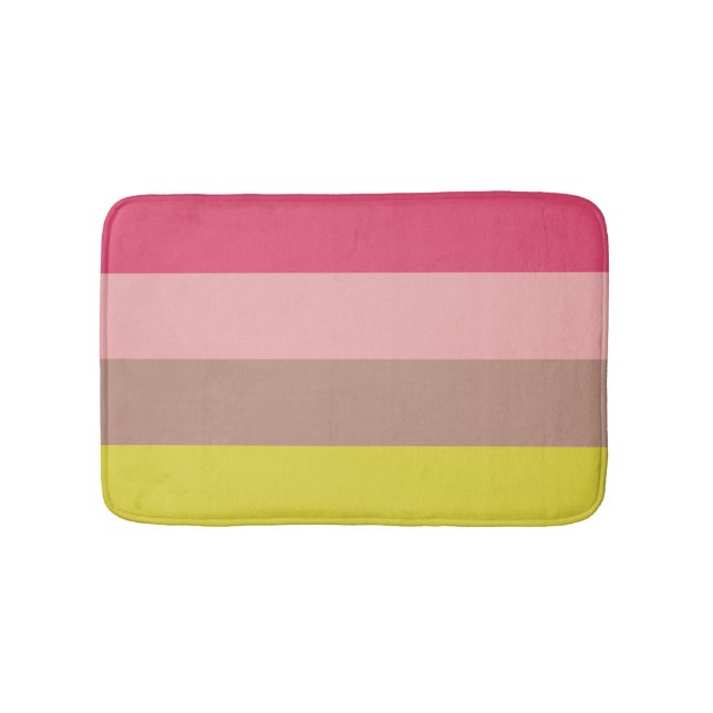 Tapete De Banheiro Primavera Blossomo 4 Stripe (frente)