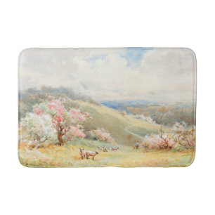 Tapete De Banheiro Primavera de Vintage por Joseph Rubens Powell