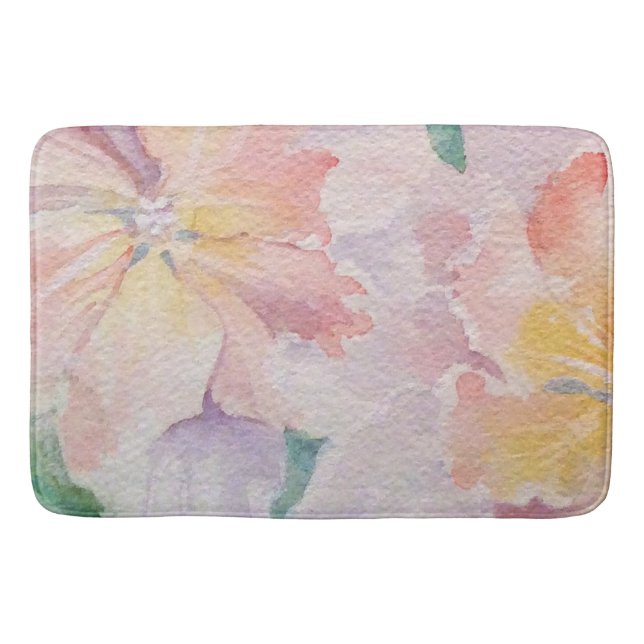 Tapete De Banheiro Primavera Floral (Frente)