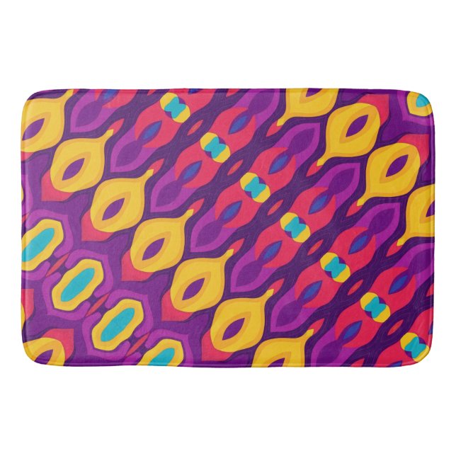 Tapete De Banheiro Pulso de Cor (Frente)