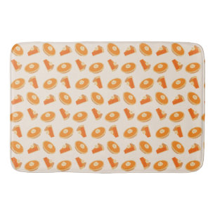 Tapete De Banheiro Pumpkin Pie Patterno