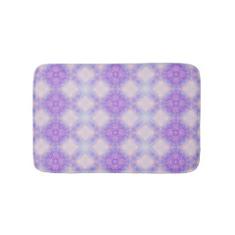 Tapete De Banheiro Purple Blue Blush Abstract Bohemian Kaleidoscope