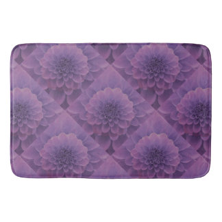 Tapete De Banheiro Purple Dahlia
