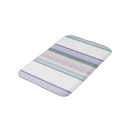 Tapete De Banheiro Purple, Neptune, sea green, and Lavender stripes