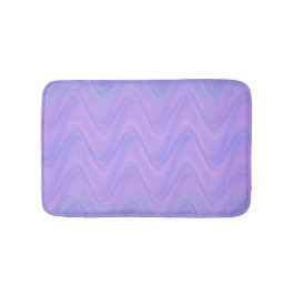 Tapete De Banheiro Purple Pink Wavy Lines Pattern