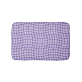 Tapete De Banheiro Purple Plaid Checker Seamless Pattern