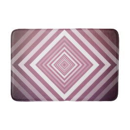 Tapete De Banheiro Quadrados de Gradação Brancos e Rosa Modernos