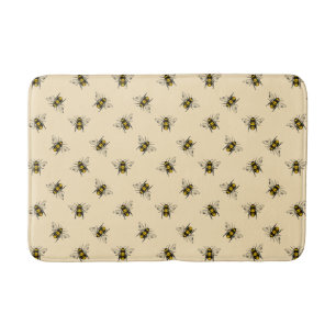Tapete De Banheiro Queen Bee Pattern