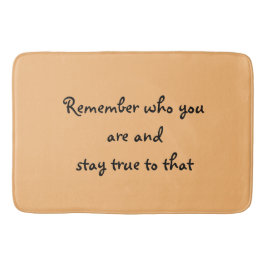 Tapete De Banheiro Quem você é