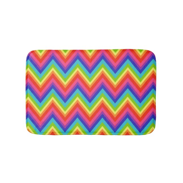 Tapete De Banheiro Rainbow Bath Mat (frente)