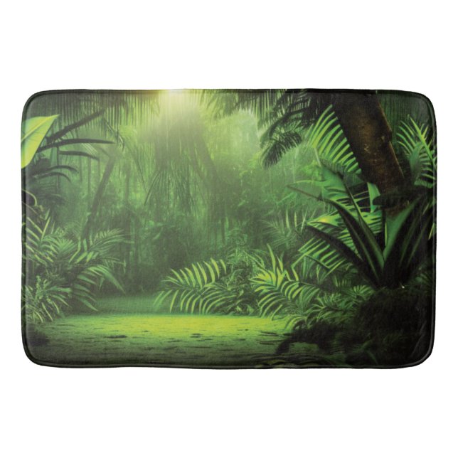 Tapete De Banheiro RainForest Bath Mat (Frente)