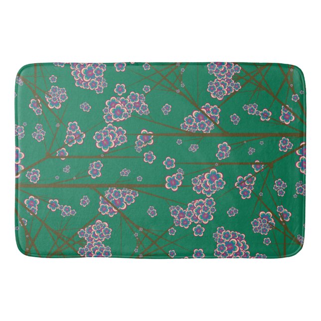 Tapete De Banheiro Ramos Peculiares Bath Mat (Frente)