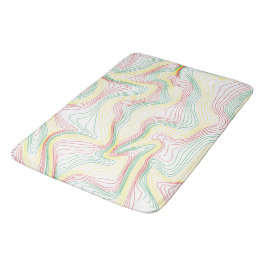 Tapete De Banheiro Rasta Waves