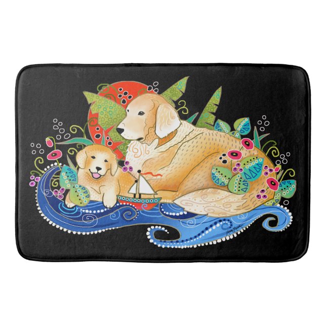 TAPETE DE BANHEIRO RECUPERADOR DE OUROS BINDI (Frente)