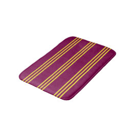Tapete De Banheiro Red and Yellow Bath Mat