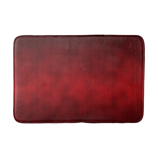 Tapete De Banheiro Red Artsy Gothic Ombre (Frente)