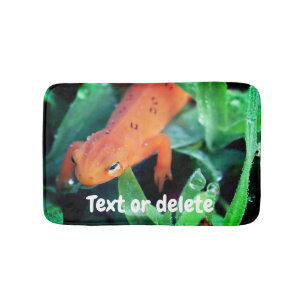 Tapete De Banheiro Red Eft Salamander Raindrop On Eye Personalizado