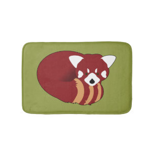 Tapete De Banheiro Red Panda
