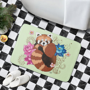Tapete De Banheiro Red Panda