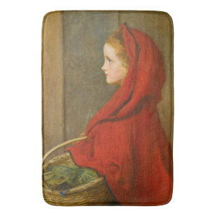 Tapete De Banheiro Red Riding Hood (por John Everett Millais)