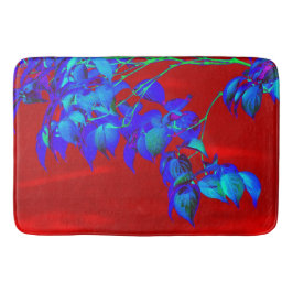 Tapete De Banheiro Red Sky Blue Sai Bath Mat