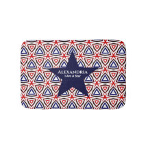 Red White Blue American Patriotic Star Modern