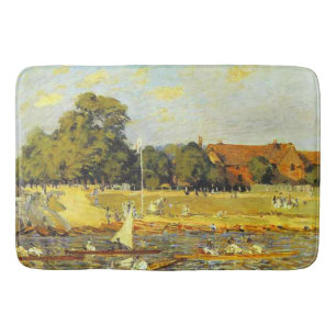 Tapete De Banheiro Regata em Hampton Court Alfred Sisley Poster
