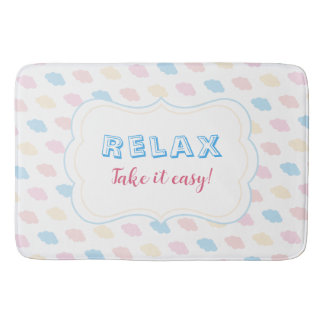 Tapete De Banheiro Relax Pastel Color Clouds Pink Blue Yellow Modern