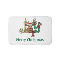 Rena de Natal Personalizada Alegria Diversão Féria
