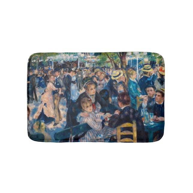 Tapete De Banheiro Renoir - Dança no Le Moulin de la Galette (frente)